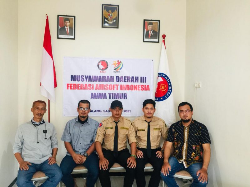 Pengurus Pengda VII Jawa Timur Federasi Airsoft Indonesia 2021-2025 Terbentuk di Malang