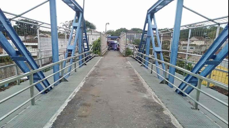 Jembatan Pelor Semakin Ramah Bagi Pejalan Kaki dan Nyaman Bagi Roda Dua