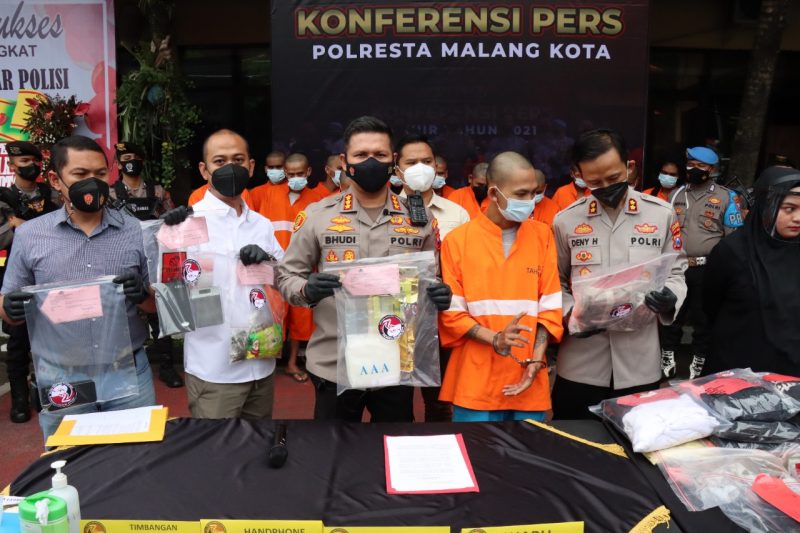 Puluhan Ribu Pemuda Malang Diselamatkan Polresta Malang Kota dari Barang Haram Narkoba
