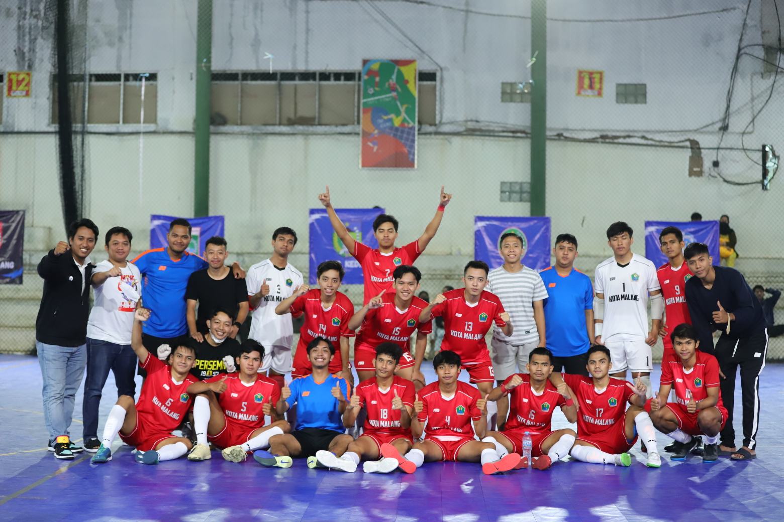 KONI Kota Malang Tekankan Prestasi Harga Mati Bagi Tim Futsal Kota Malang