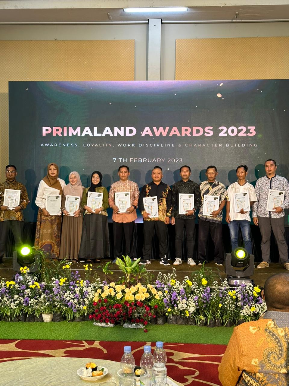 Semangati Karyawan, Primaland Adakan Awards untuk Karyawan Terbaik