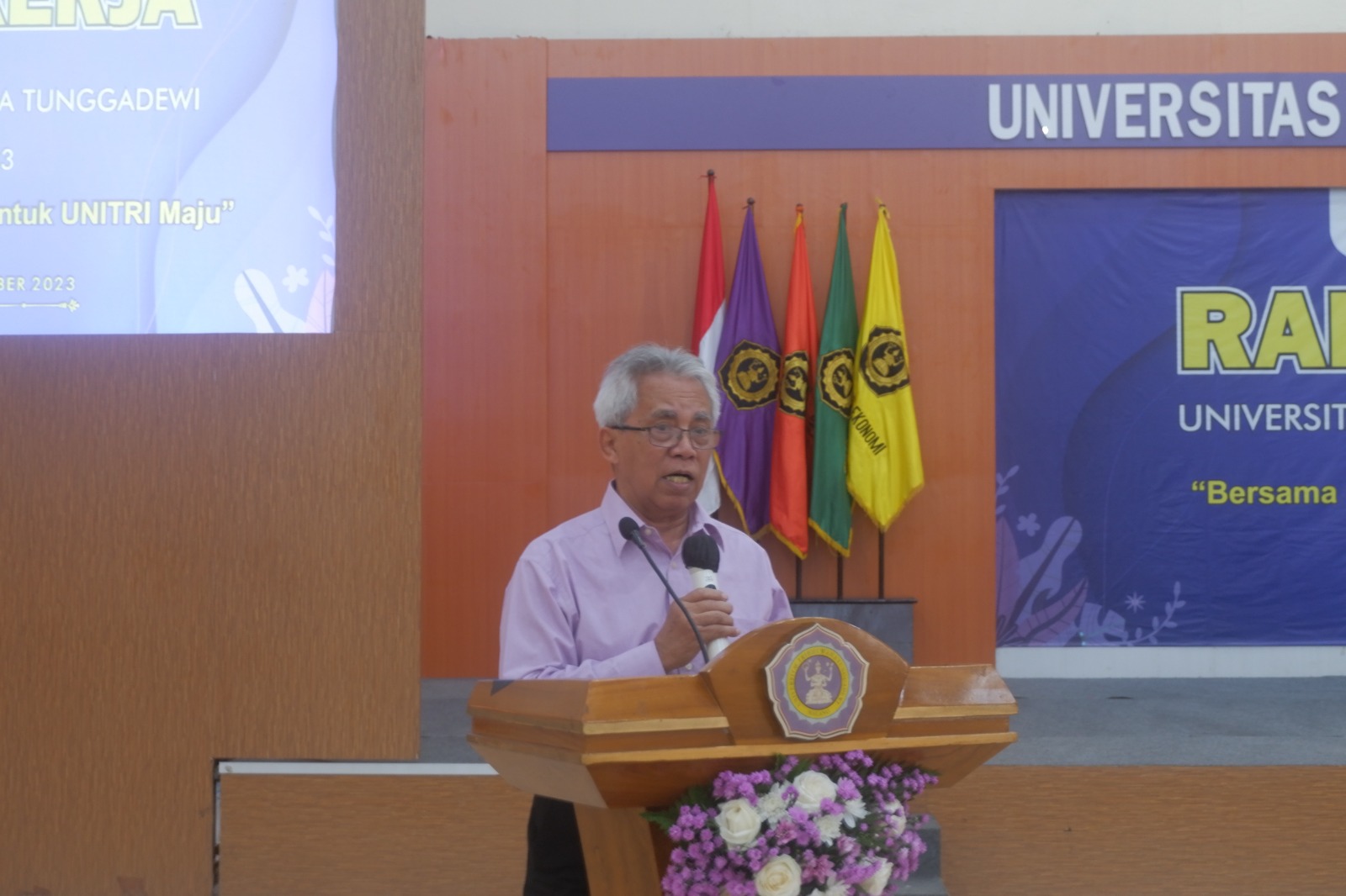 Gelar Raker 2023, Rektor Unitri Malang : “Akreditasi Semua Program Studi Unitri Minimal Harus Baik Sekali”