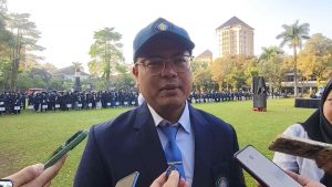 Dekan FTAB UB saat menjelaskan kegiatan dan program 3M