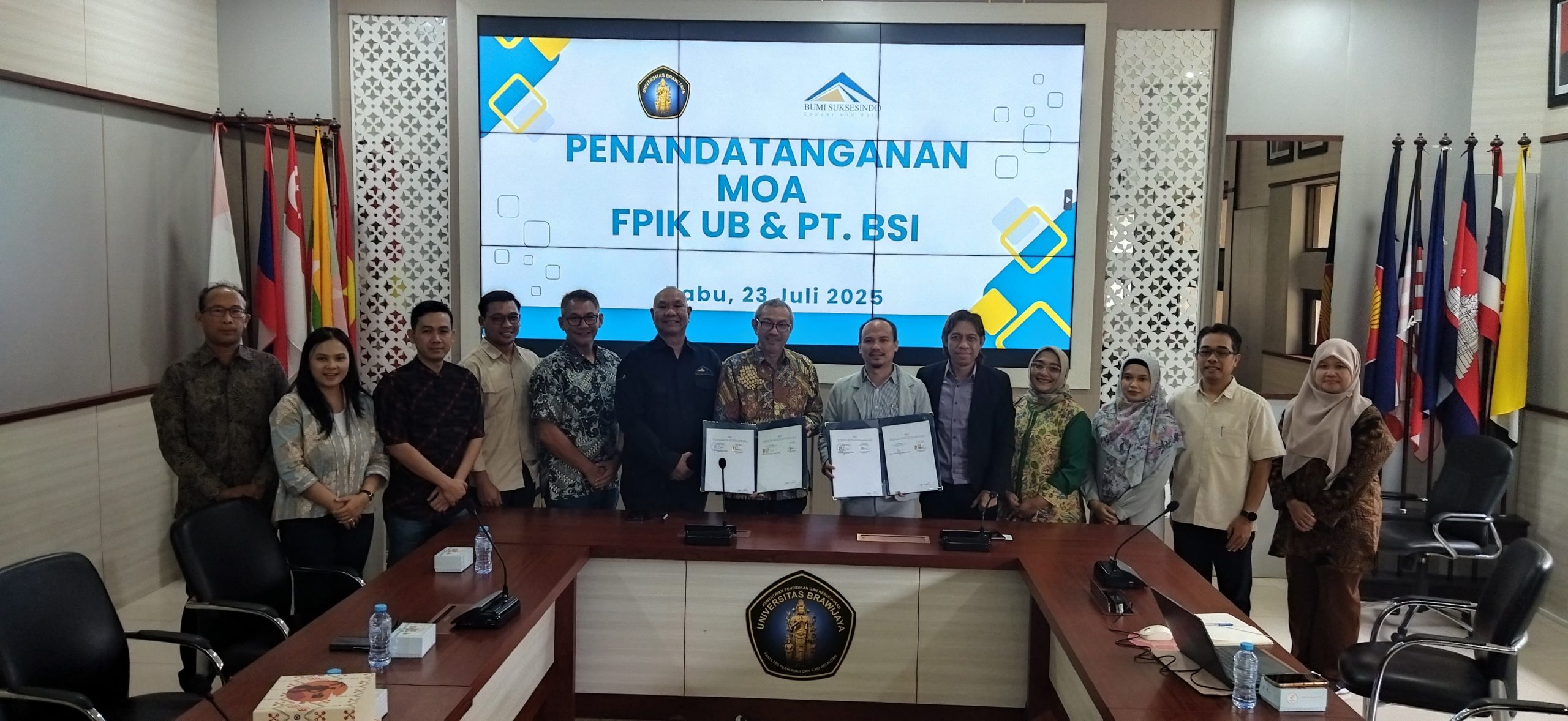 FPIK UB dan PT. Bumi Suksesindo Sepakati Kerja Sama Strategis melalui Penandatanganan MoU dan MoA