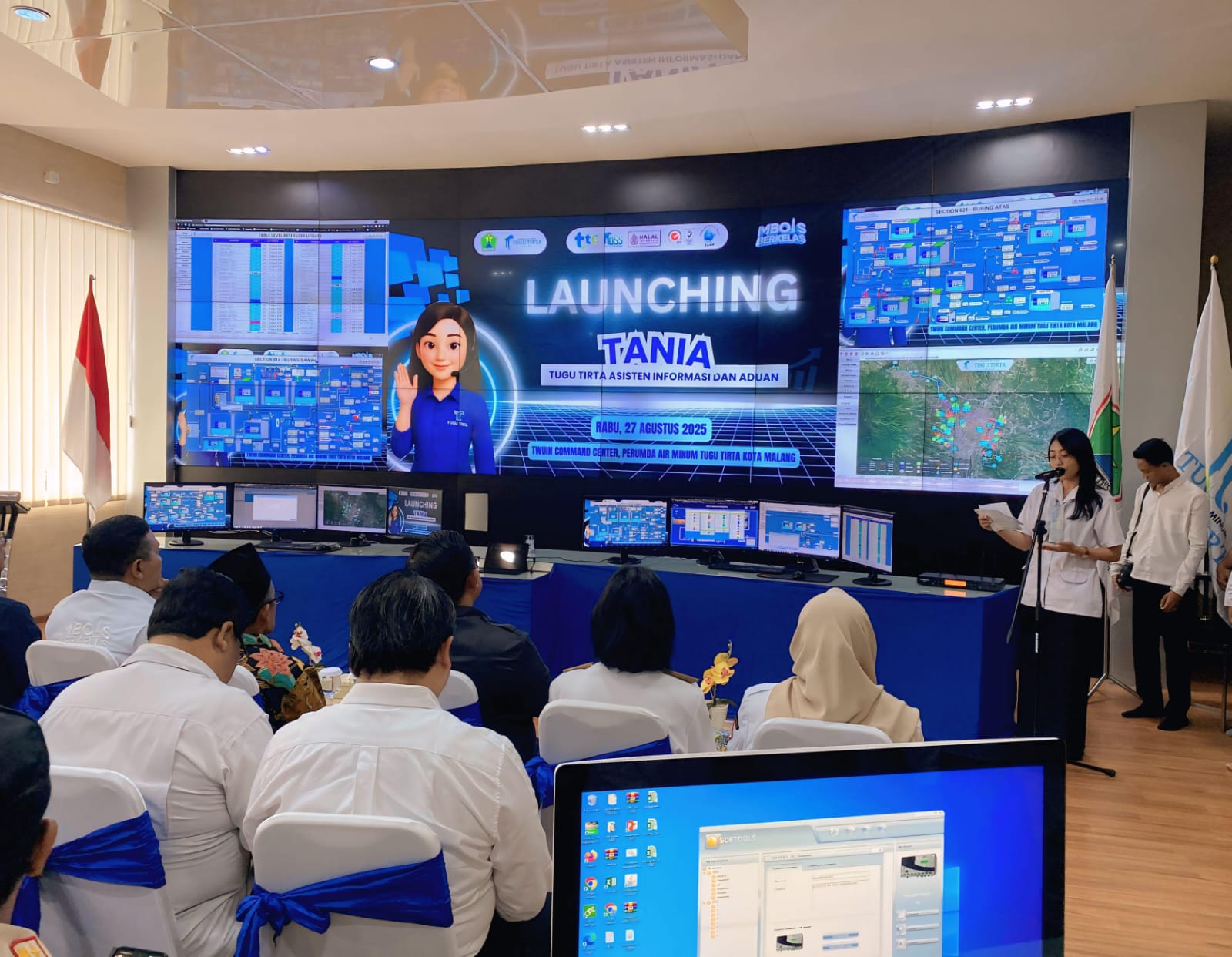 Manfaatkan AI Untuk Layanan Pelanggan, TANIA Tugu Tirta Malang Menjadi Pioneer BUMD Air Minum Pertama di Indonesia