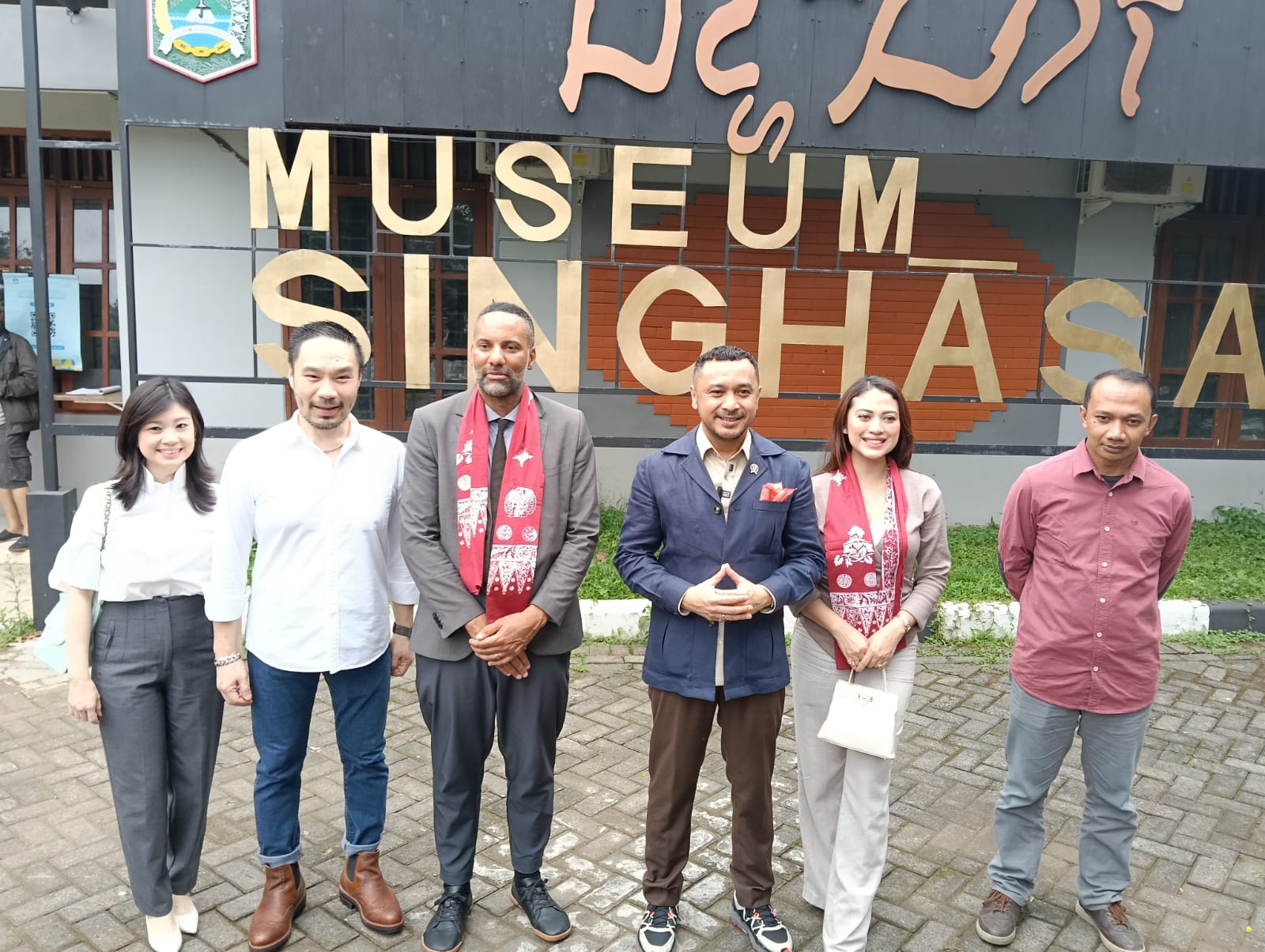 Kunjungi KEK Singhasari, Wamen Kebudayaan Giring Ganesha Berikan Apresiasi