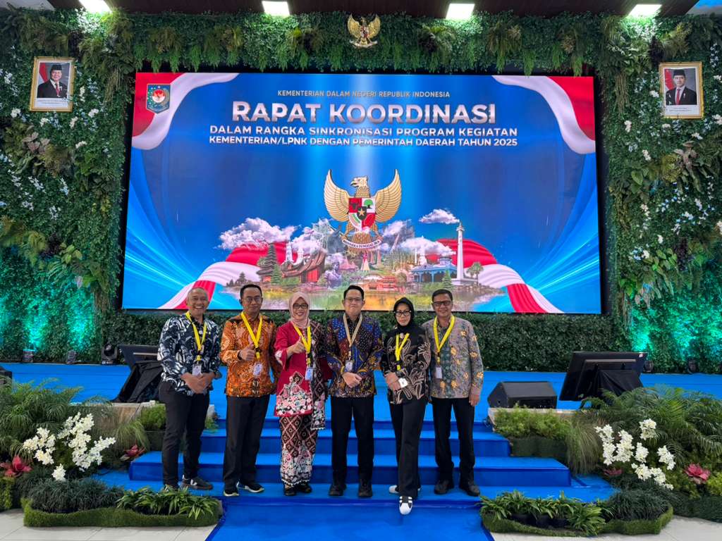 Sekda dan Kepala Bappeda Kota Malang Ikuti Rakor Nasional Sinkronisasi Program 2025